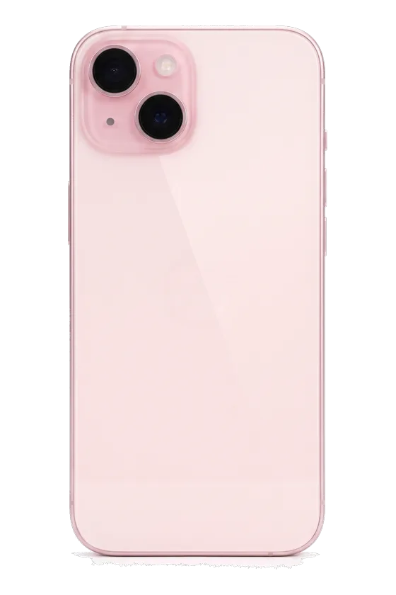 Back of the iPhone 15
