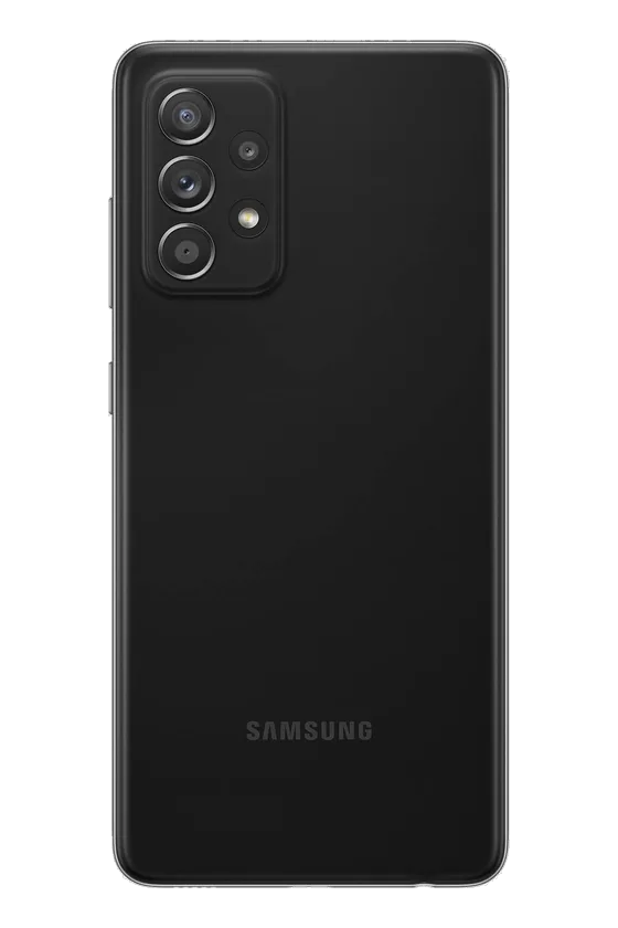 Back of the Samsung Galaxy A52