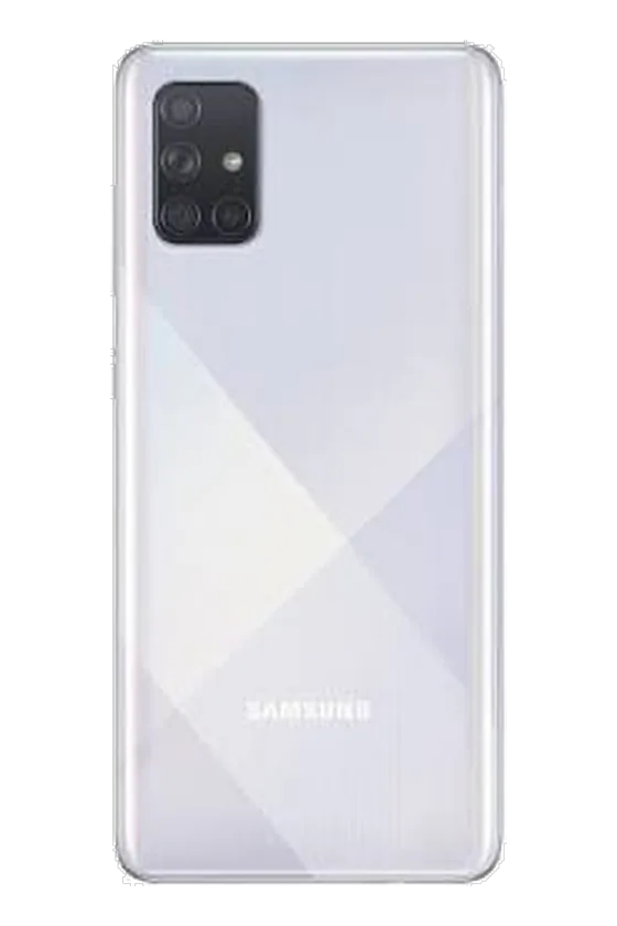 Back of the Samsung Galaxy A71