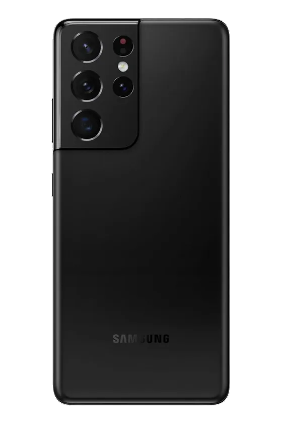 Back of the Samsung Galaxy S21 Ultra