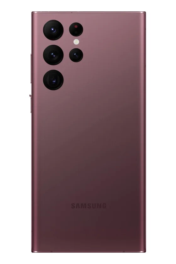 Back of the Samsung Galaxy S22 Ultra