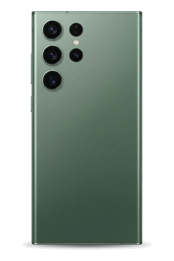 Back of the Samsung Galaxy S23 Ultra
