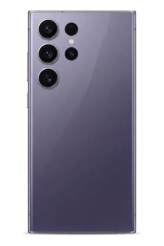 Back of the Samsung Galaxy S24 Ultra